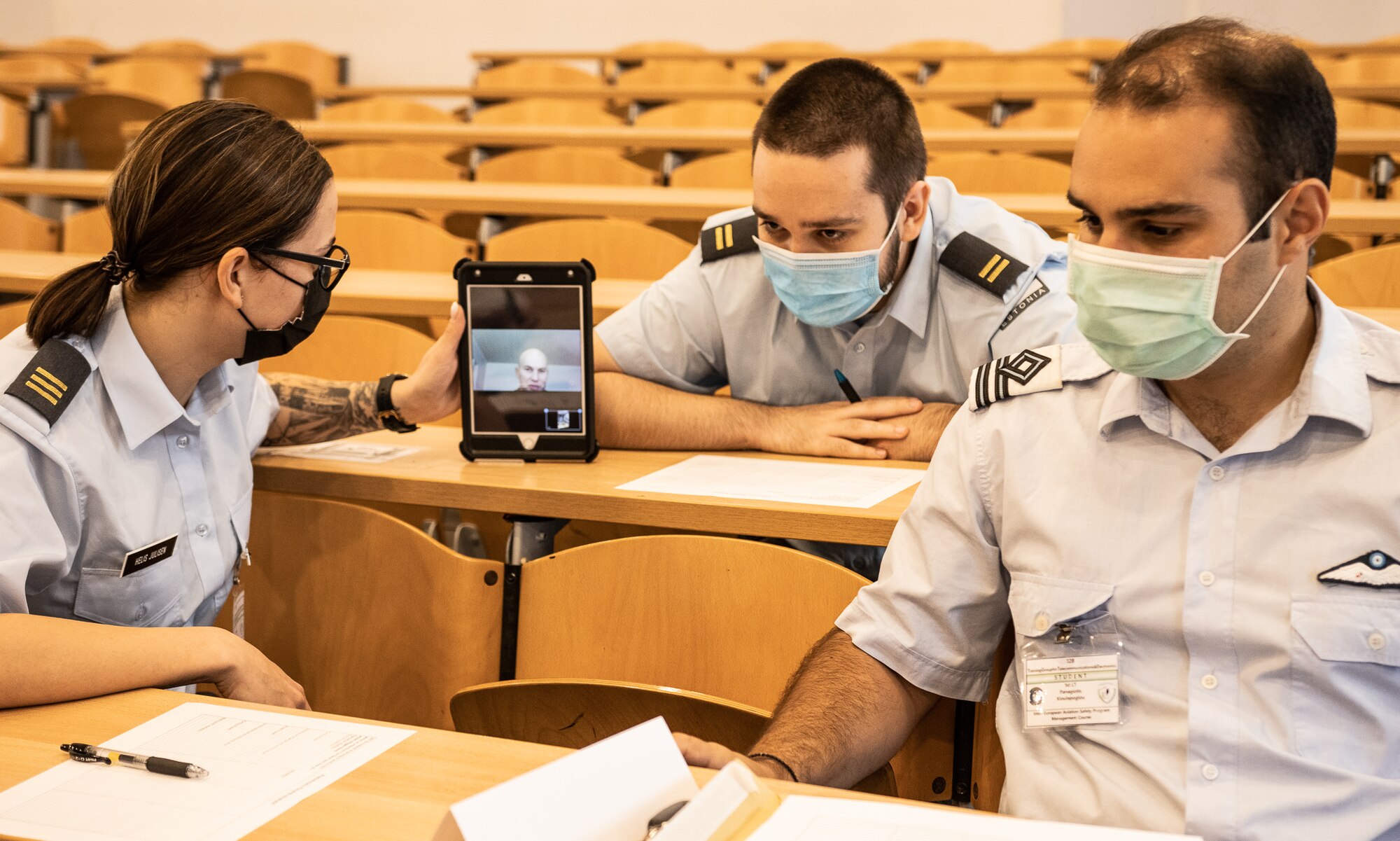 The Inter-European Air Forces Academy concludes Its Aviation Safety Program Management Course at Kavouri Air Force Base, Greece.