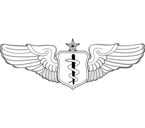 U.S. Air Force Senior Flight Surgeon Badge.