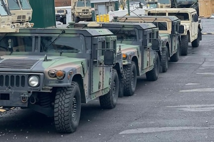 VNG personnel staged, ready to assist with possible severe winter weather response