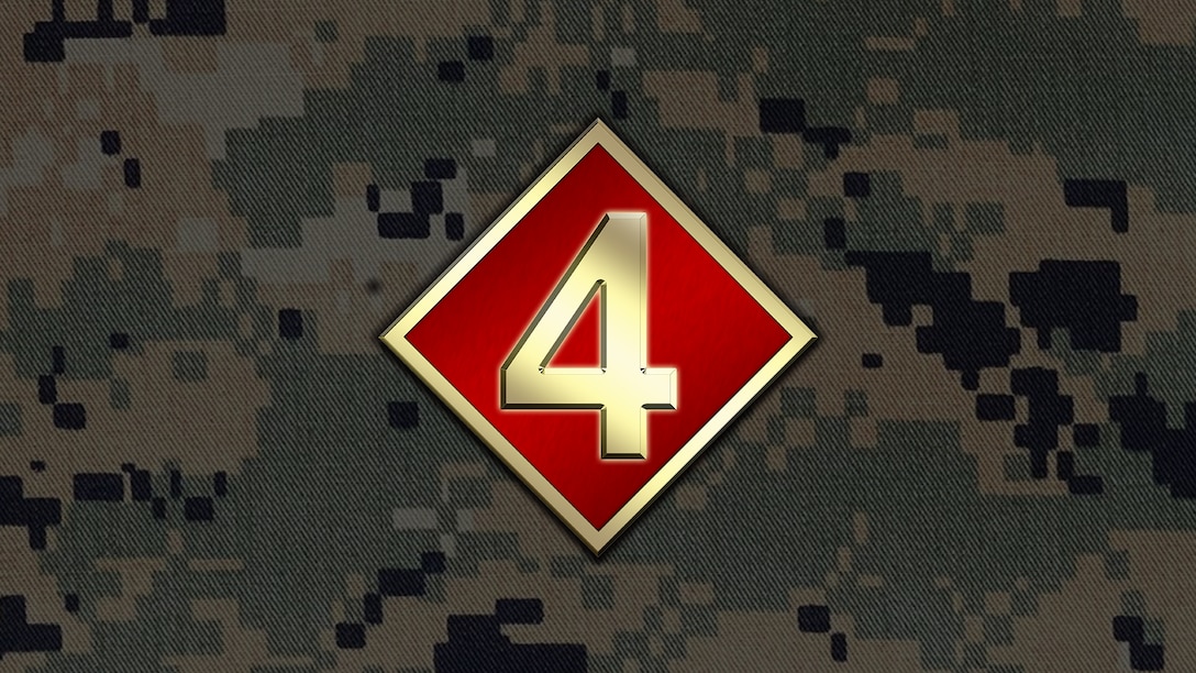 MARFORRES 4th MARDIV Graphic / 1920x1080