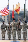 Mobilization Support Brigade Transfer of Authority ceremony at Fort Hood