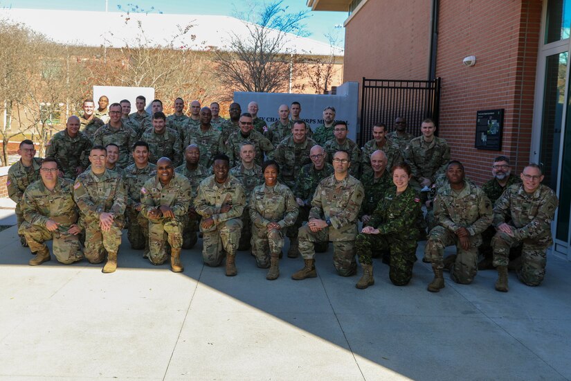 Chaplains, Chaplain candidates, and Religious Affairs Specialists from across the U.S. Army Civil Affairs and Psychological Operations Command (Airborne), along with Chaplains from the Canadian Army gathered at the U.S. Army Chaplain Center and School, Fort Jackson, South Carolina, November 16—19, 2021. The service members were there to participate in the Combined Religious Area Assessment and Chaplain Religious Leader Engagement exercise sponsored by USACAPOC(A).
