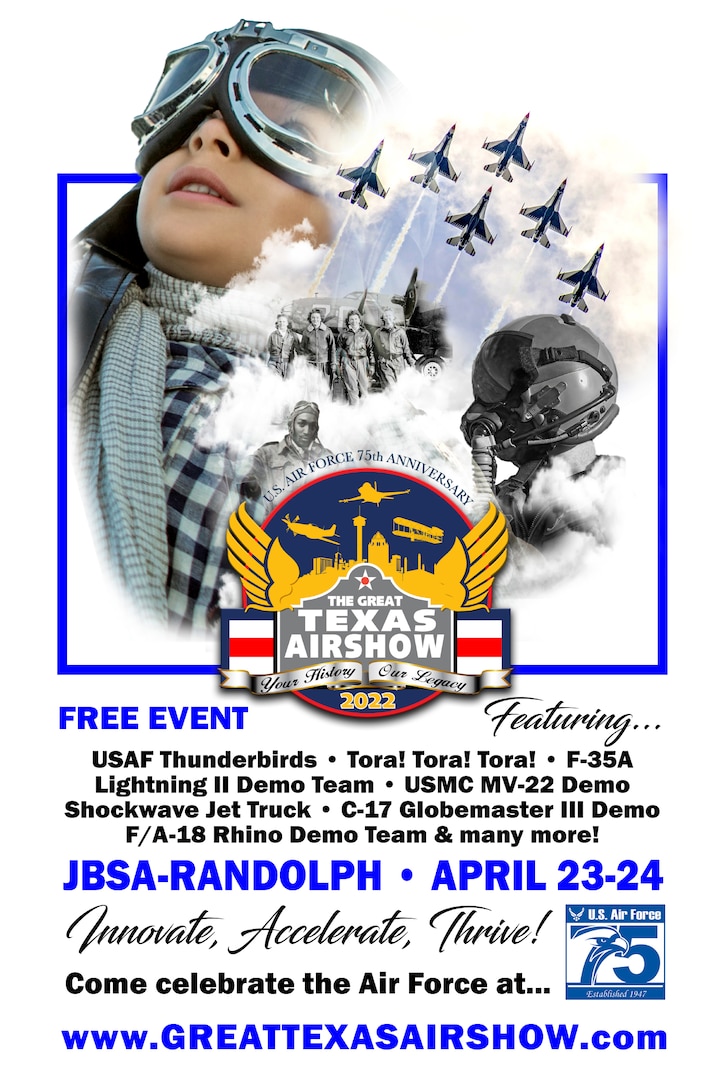 2022 Great Texas Airshow comes to JBSARandolph > Joint Base San