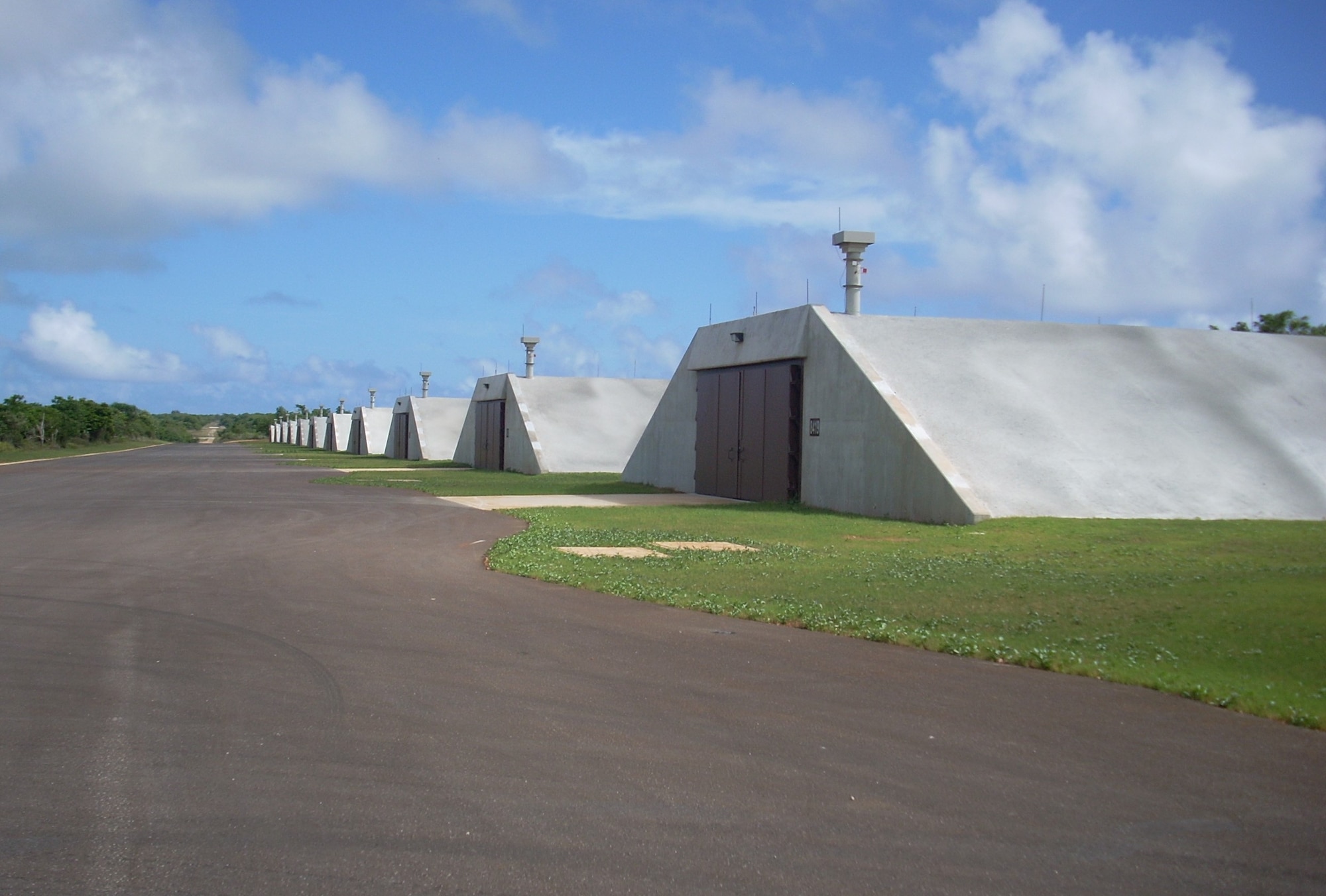 Munitions storage igloos