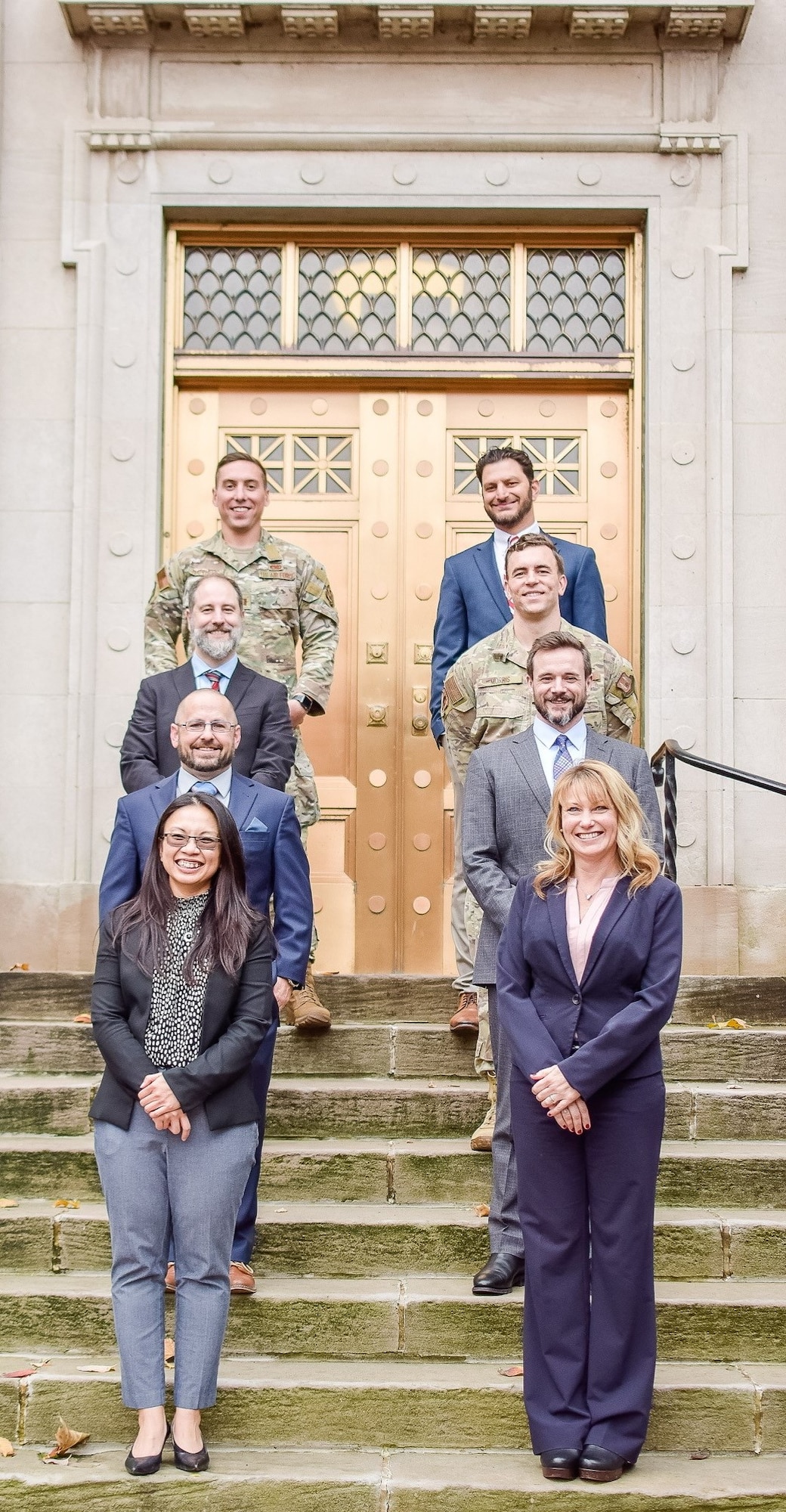 Members of the Advanced Tactical Acquisition Corps Team 11. ATAC selects talented acquisition professionals for leadership development and the opportunity to work as a team to find solutions Department of the Air Force and Department of Defense challenges. (Courtesy photo)