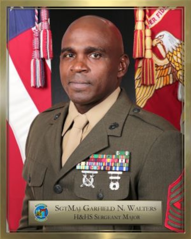 Sgt Maj Garfield N Walters Bio Photo