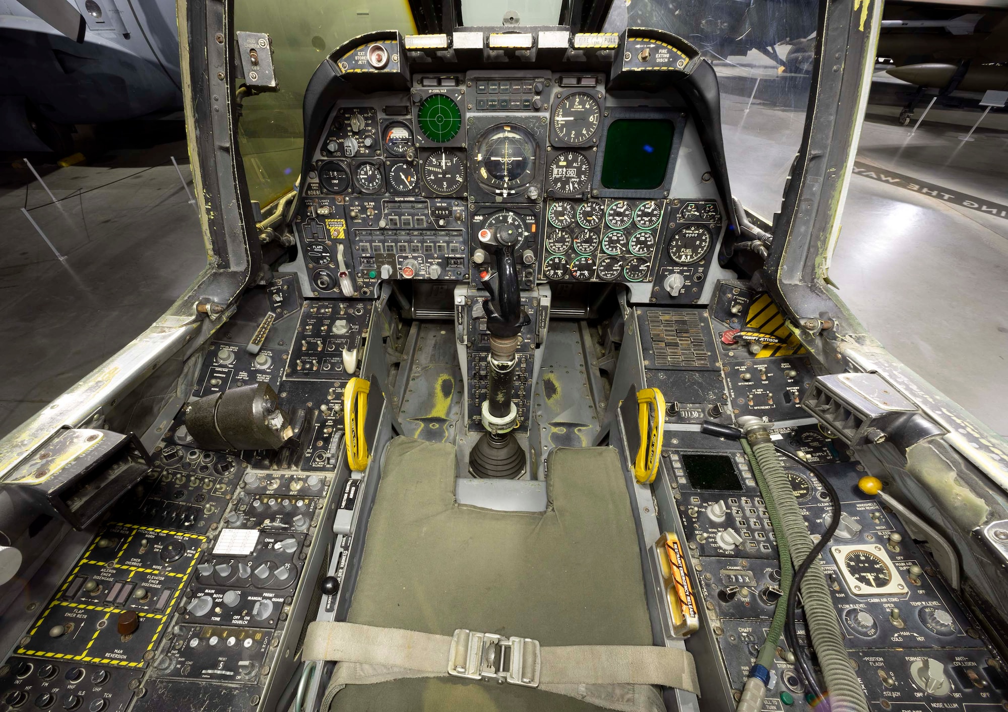 Fairchild Republic A-10A Thunderbolt II cockpit