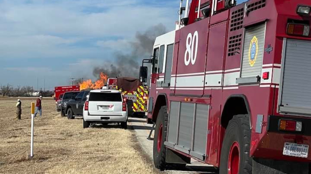 Sheppard AFB provides mutual aid support at train derailment