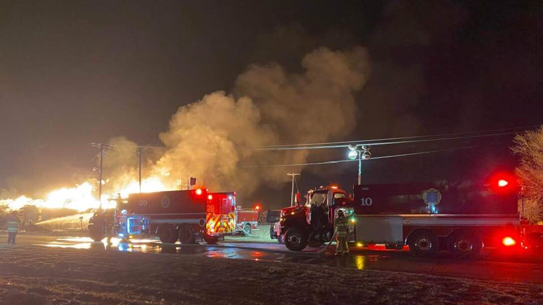 Sheppard AFB provides mutual aid support at train derailment