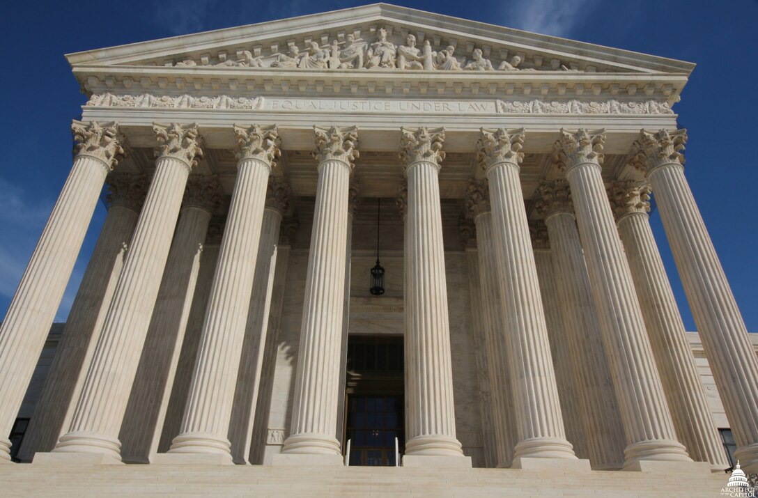 Official photo - U.S. Supreme Court Building's West Front Façade
