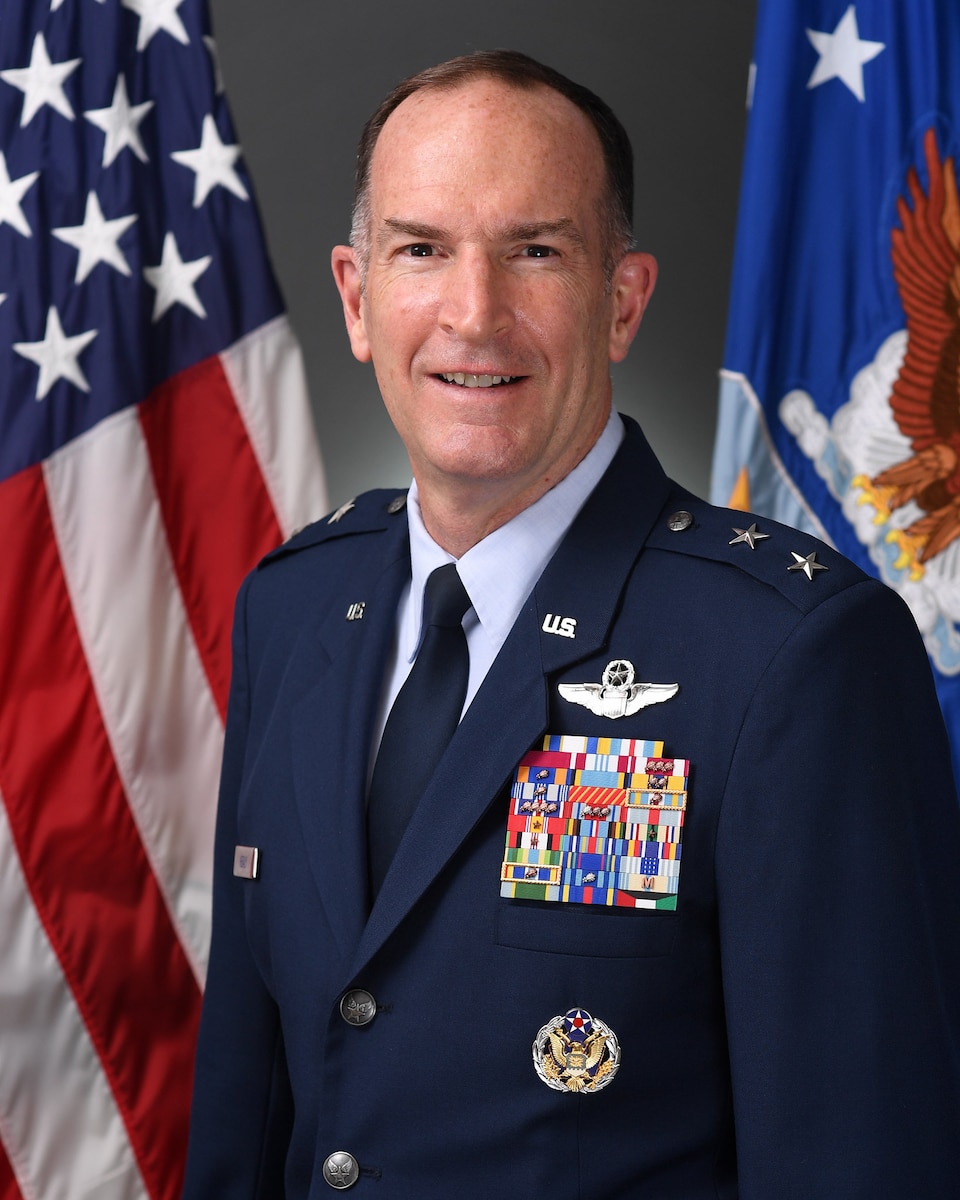 This is the official portrait of Maj. Gen. John P. Healy.