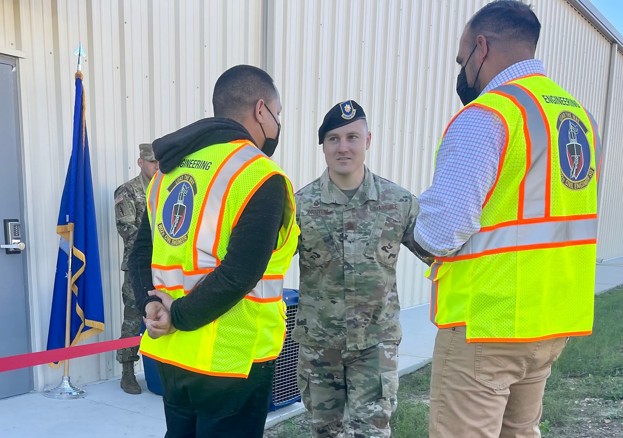 Ribbon cutting ceremony at MWD lab