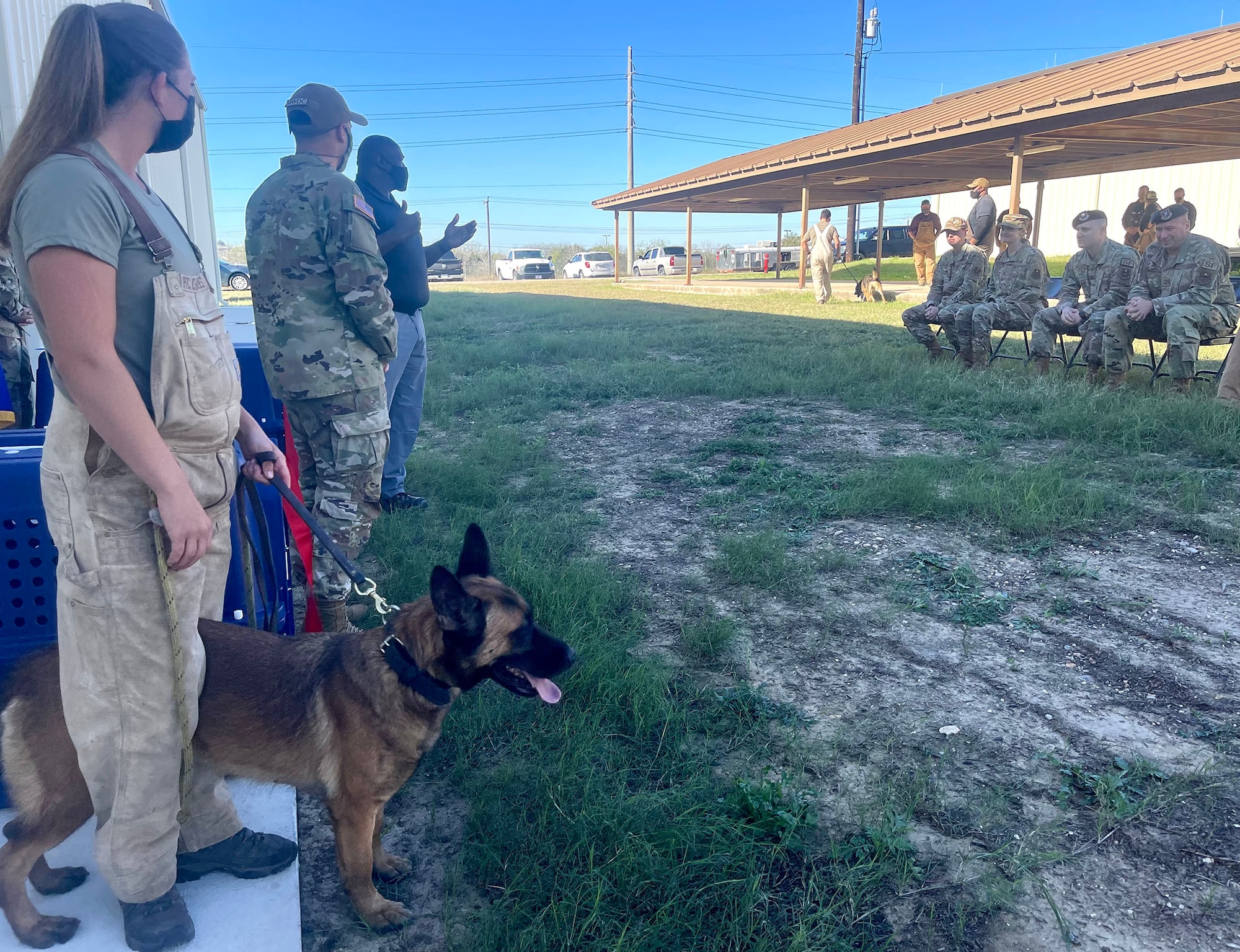 Ribbon cutting ceremony at MWD lab