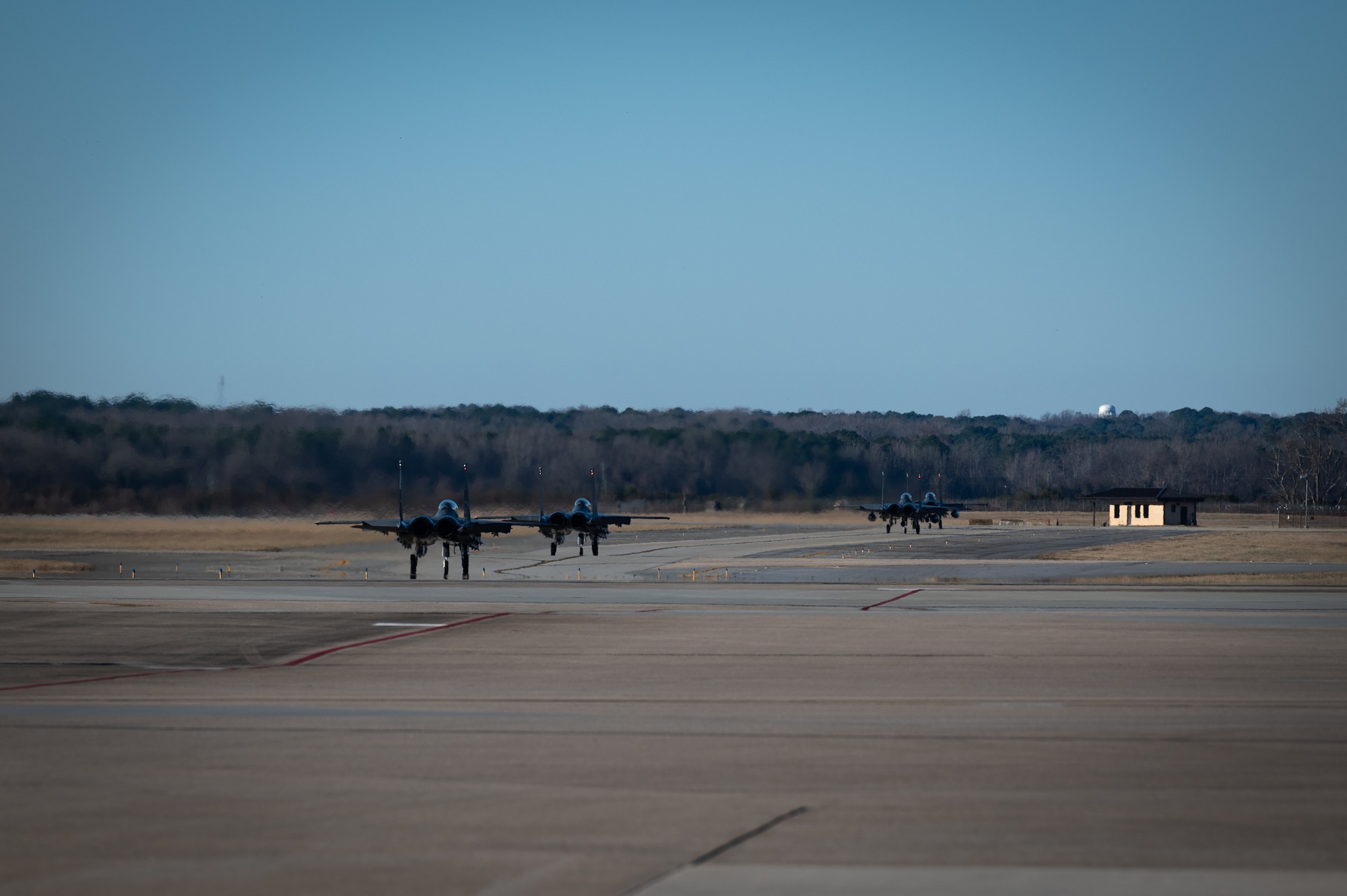 Aircraft taking off