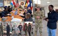 The 405th AFSB Command Team visited Logistics Readiness Center Benelux at Chièvres Air Base, Belgium, Jan. 11. Col. Brad Bane and Command Sgt. Maj. Kofie Primus were greeted by LRC Benelux Director Douglas “DJ” Jackson and his team and given a briefing and a tour of LRC Benelux’s facilities and operations.