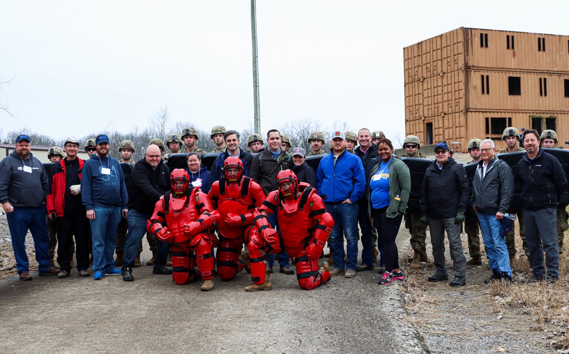 Employers of Soldiers from 1-149th deploying January 2022 flew from Boone National Guard Center in Frankfort to Fort Knox on a Blackhawk on December 10, 2021. 

The mission, called Bosslift, is organized by Employer Support of the Guard and Reserve, or ESGR, to allow bosses to see their Soldiers preparing for mobilization.