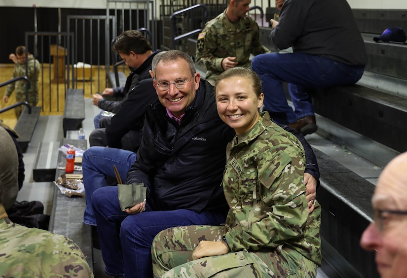 Employers of Soldiers from 1-149th deploying January 2022 flew from Boone National Guard Center in Frankfort to Fort Knox on a Blackhawk on December 10, 2021. 

The mission, called Bosslift, is organized by Employer Support of the Guard and Reserve, or ESGR, to allow bosses to see their Soldiers preparing for mobilization.