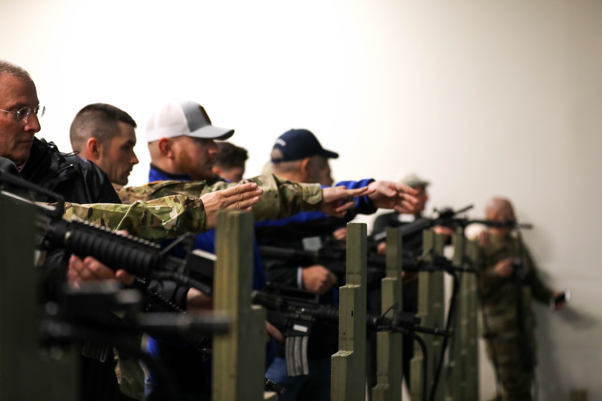 Employers of Soldiers from 1-149th deploying January 2022 flew from Boone National Guard Center in Frankfort to Fort Knox on a Blackhawk on December 10, 2021. 

The mission, called Bosslift, is organized by Employer Support of the Guard and Reserve, or ESGR, to allow bosses to see their Soldiers preparing for mobilization.