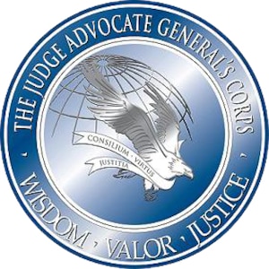 Image of judge advocate emblem