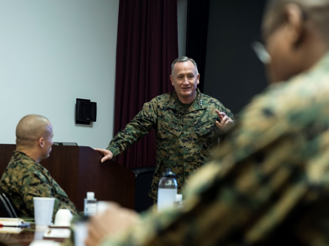 II MEF Hosts Sergeant Major of the Marine Corps Force Leveling Summit