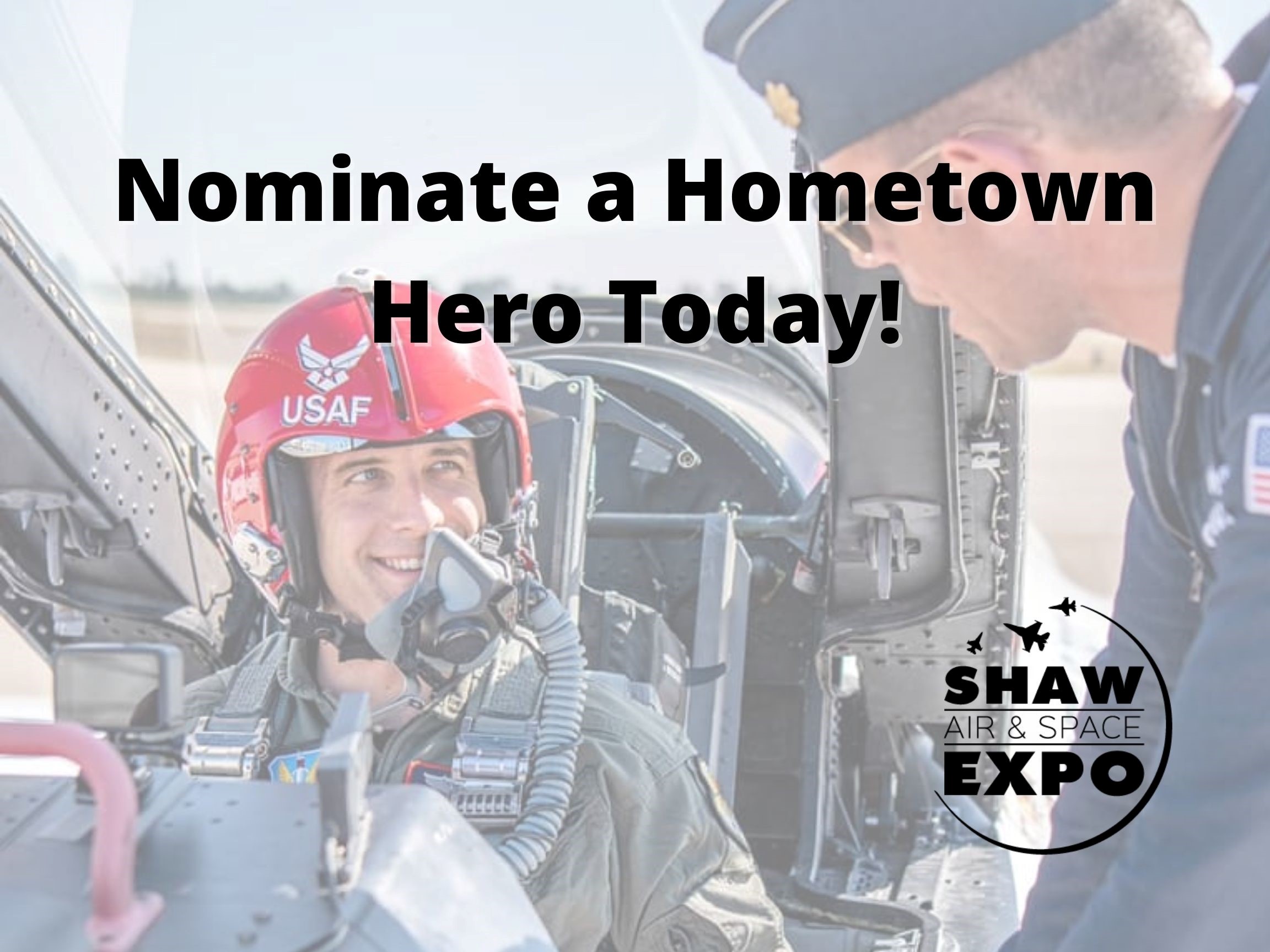 In search of a Hometown Hero to fly in an F16