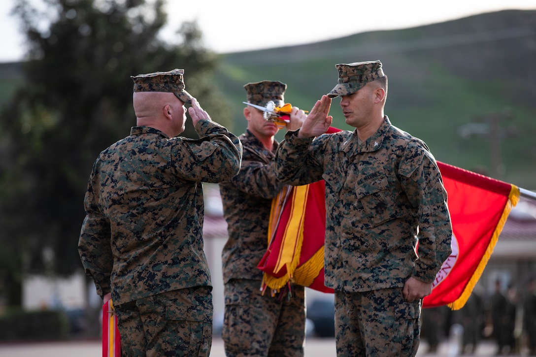 11th Marines Battle Colors Ceremony