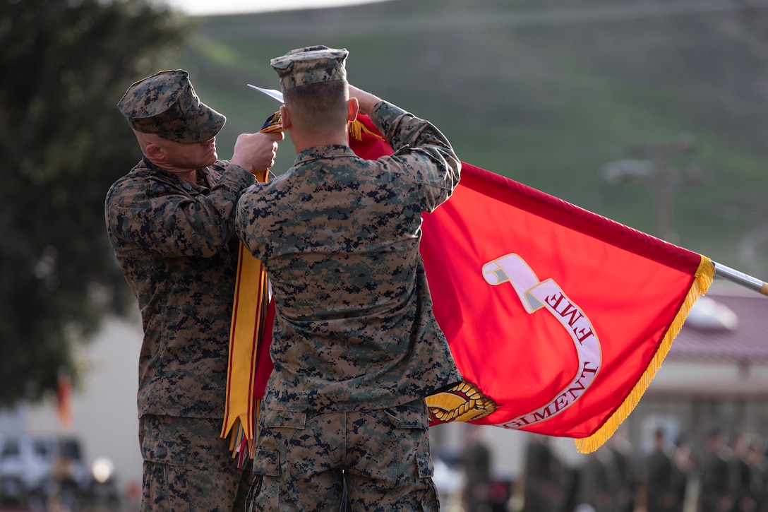 11th Marines Battle Colors Ceremony