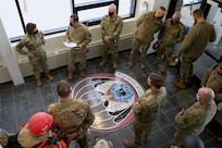 CMSAF Bass visits with Arctic Guardians of 176th Wing