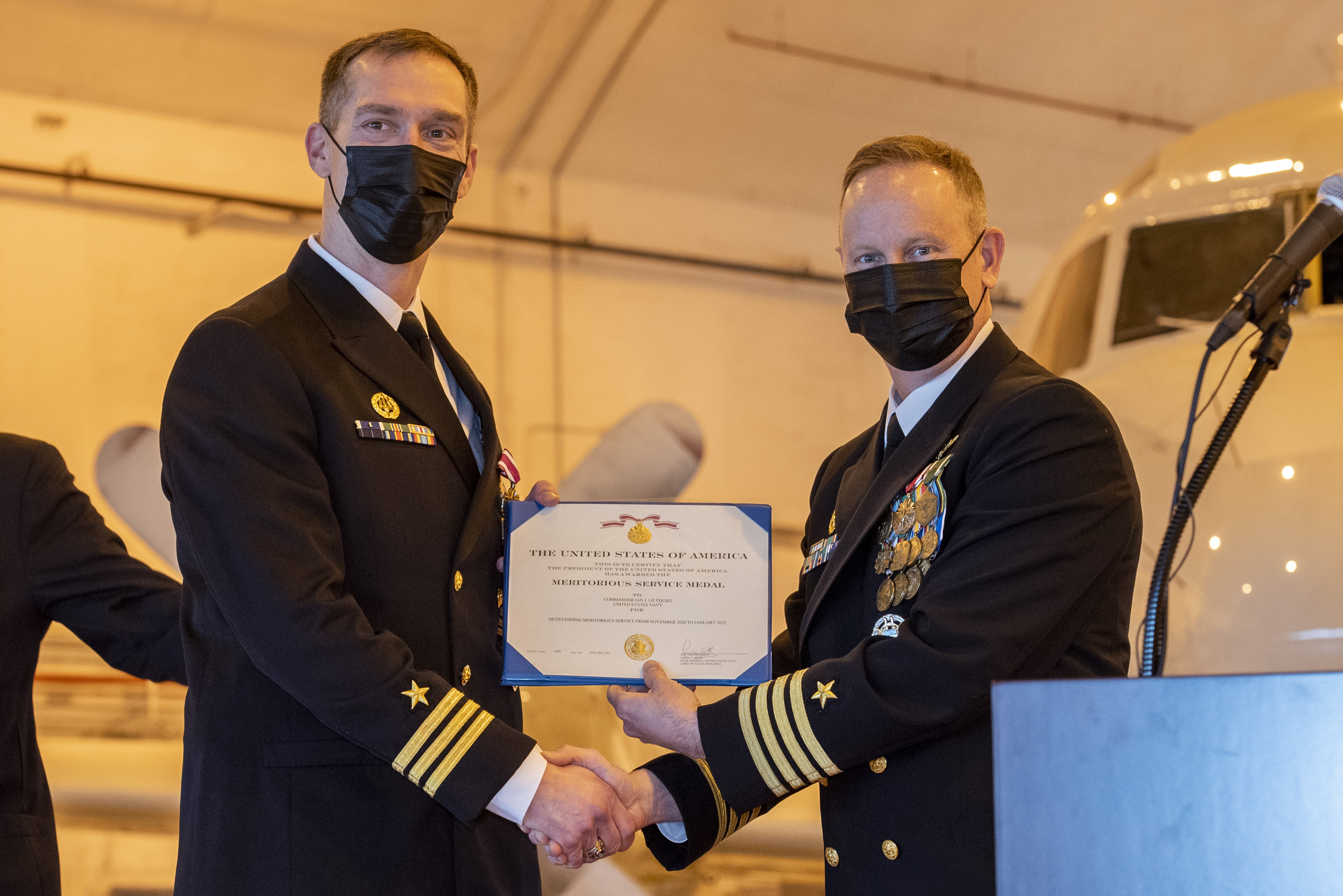 VXS-1 Change of Command 2022