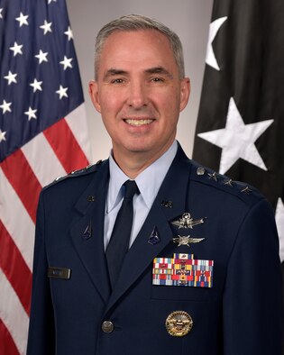 Lt. Gen. Stephen N. Whiting's official photo.