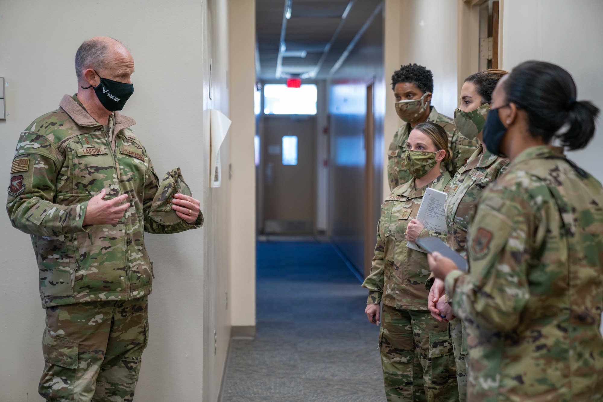 Maj. Gen. Bret Larson visits 413th Flight Test Group