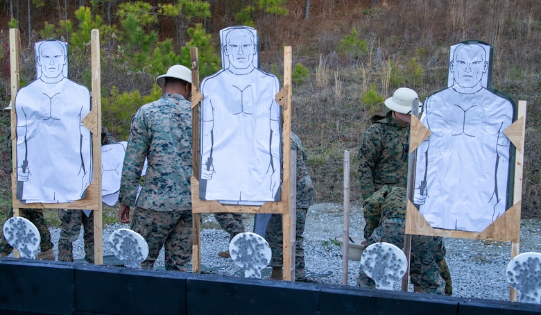 The course of fire was designed to prepare Marines for the upcoming Marine Corps Marksmanship Competition at Camp Lejeune, North Carolina, later this year.