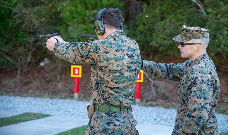 The course of fire was designed to prepare Marines for the upcoming Marine Corps Marksmanship Competition at Camp Lejeune, North Carolina, later this year.