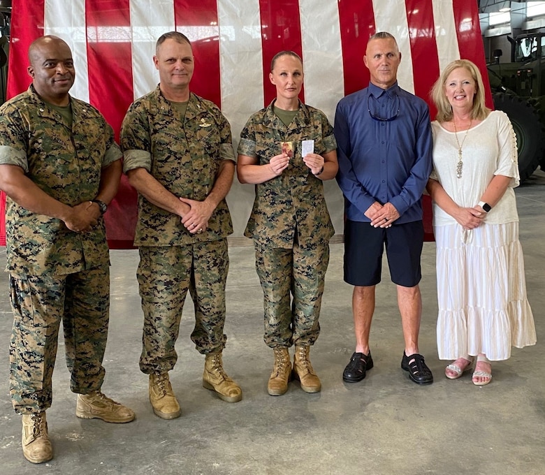 Gunnery Sgt. Tara Ballard , the daughter of two retired Marines, recently departed from her position as the logistics chief for Combat Logistics Regiment 4, Combat Logistics Battalion 453, Detachment 2 Supply Company at Marine Corps Logistics Base Albany. She is now the assistant Marine officer instructor at The Citadel, one of very few women selected to serve in the AMOI role and the first female drill instructor to do it at The Citadel.