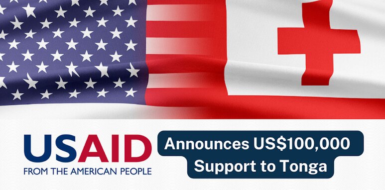 Chargé d’affaires Announces US$100,000 in Support to Tonga