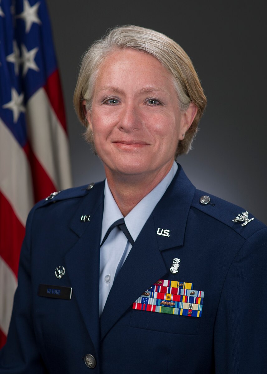 Command photo for Col. Constance Revore, 349 MDS Squadron