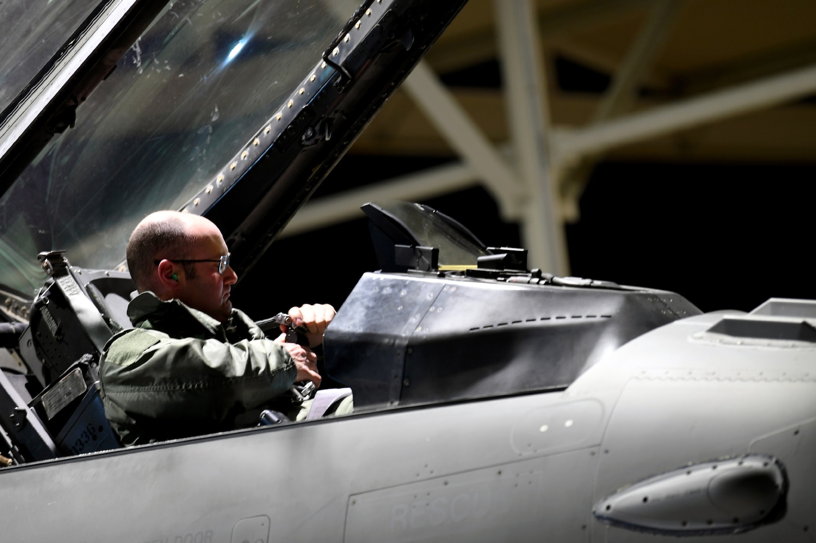 Night moves 149th Fighter Wing Fighting Falcons take flight at