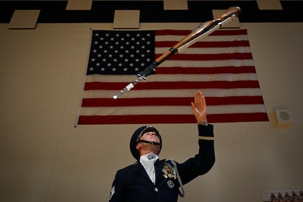 West Virginia schools welcome The United States Air Force Honor Guard Drill Team