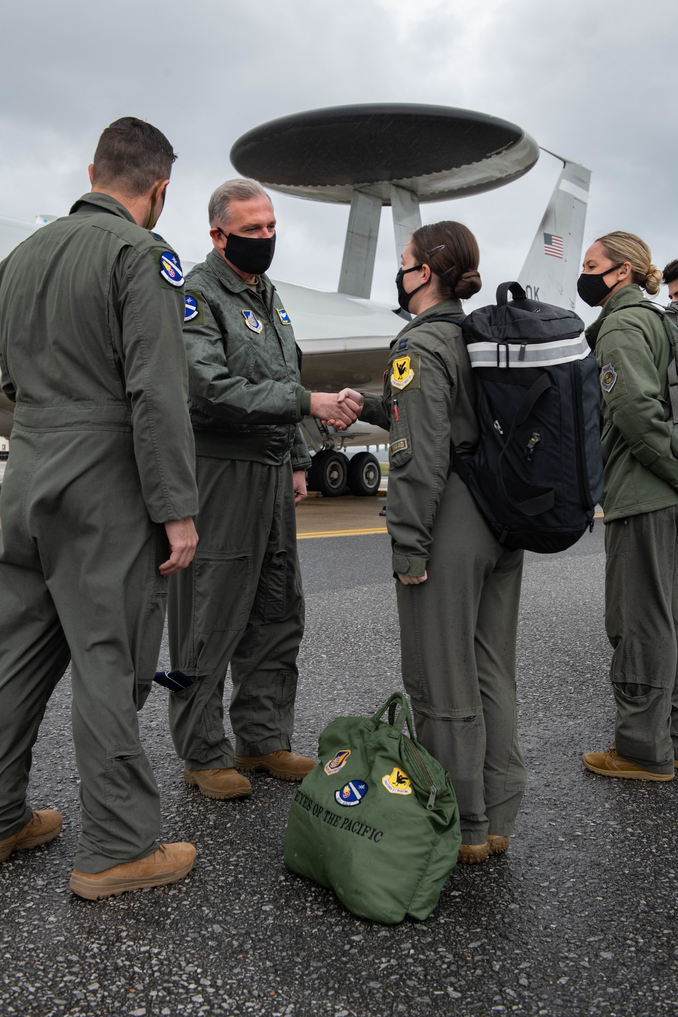 A general coins a military member