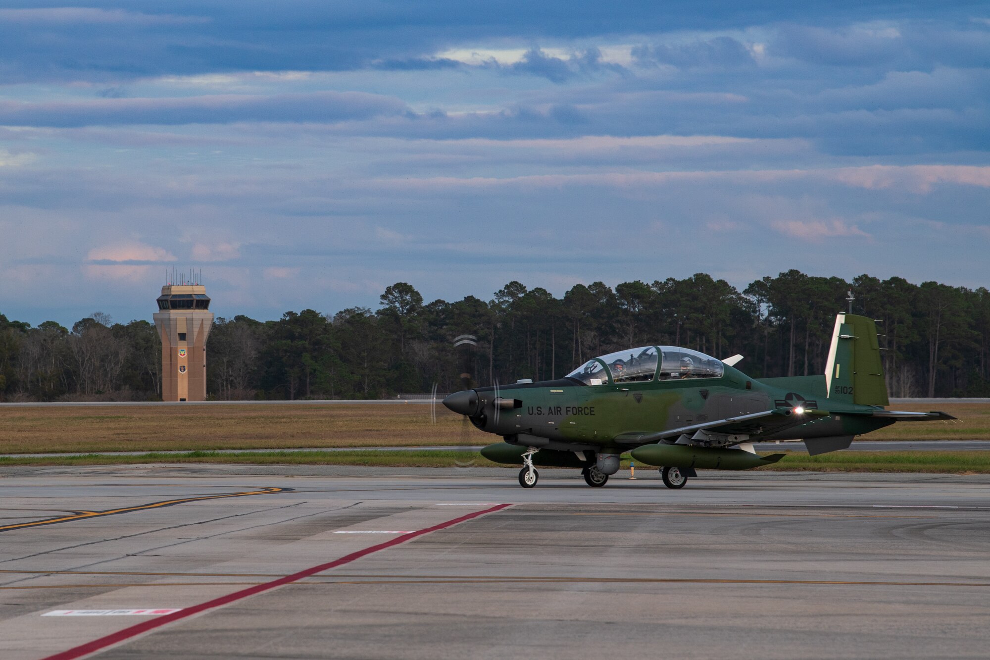 Photo of aircraft on runway
