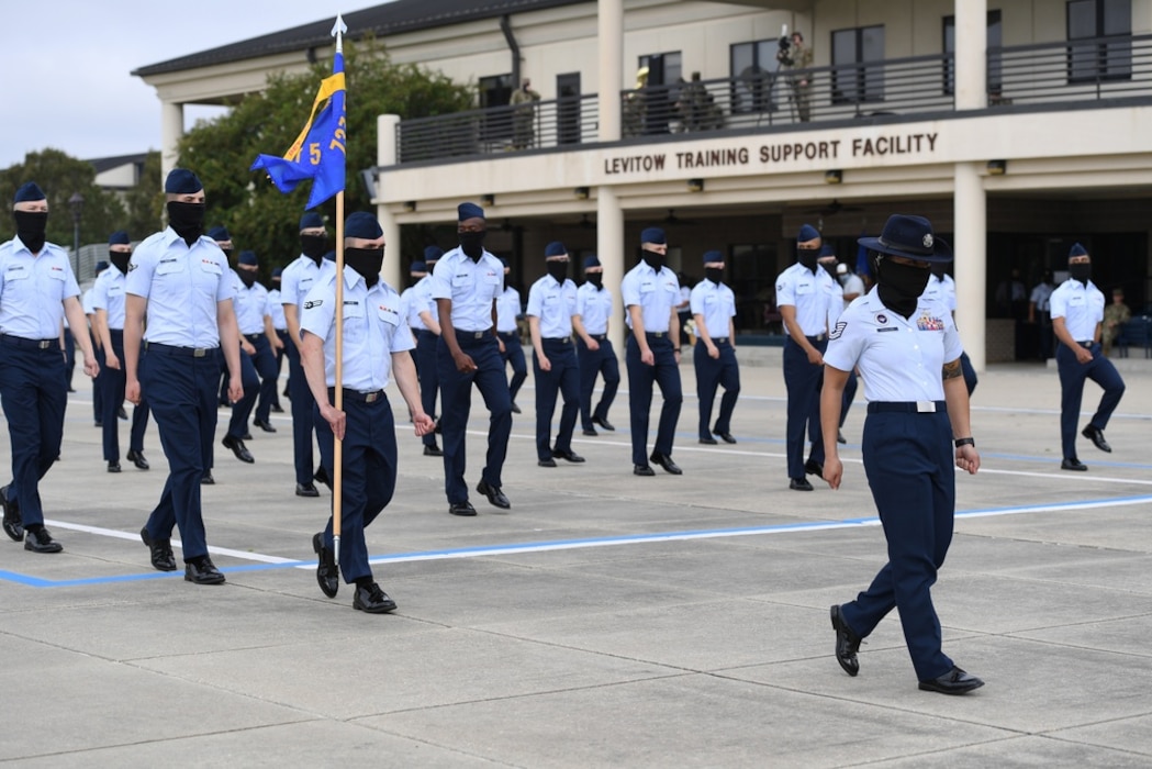 BMT graduation at Keesler AFB, Miss.