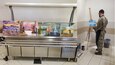 Artwork created by Staff Sgt. Anthony Johnson, a food service noncommissioned officer with H Company, 2nd Battalion, 503rd Airborne Infantry Regiment, is proudly displayed at the Del Din Warrior Restaurant in Vicenza, Italy.
