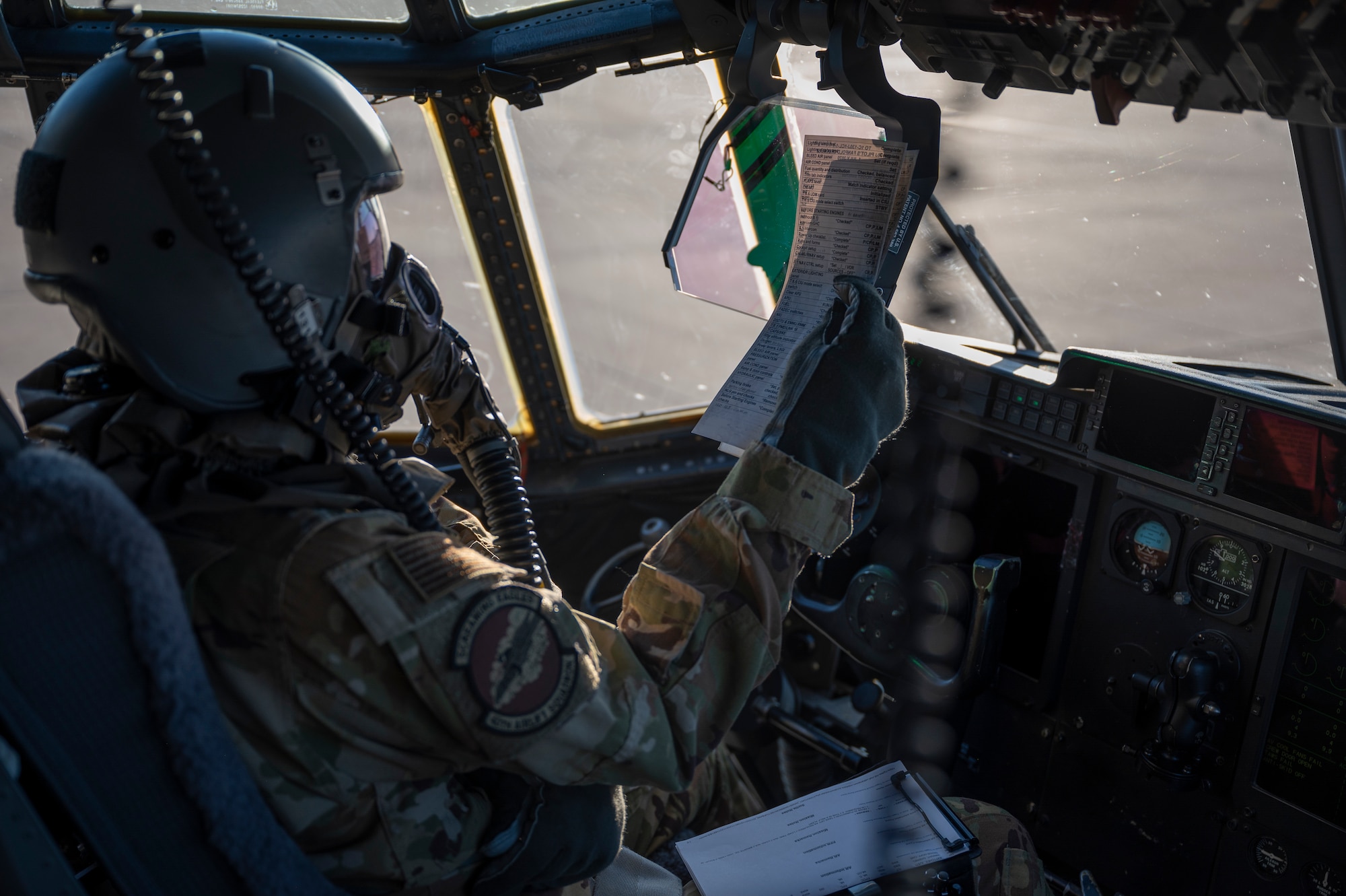 317th AW flight tests 2PUG aircrew chem gear