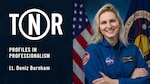 Lt. Deniz Burnham, from Wasilla, Alaska, who was selected from a list of more than 12,000 applicants, is a former intern at NASA’s Ames Research Center in Silicon Valley.