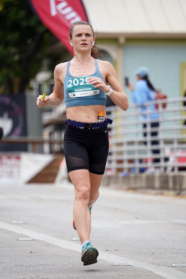 Husband & wife MEDCoE doctoral students run to top spots in San Antonio Rock ’n’ Roll Marathon