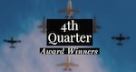 4th Quarter Award Winners