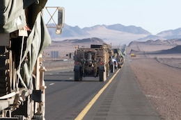 Army convoy