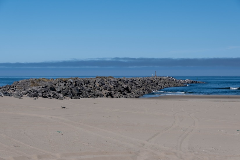 Coos Bay is on the Oregon coast 200 miles south of mouth of Columbia River and 445 miles north of San Francisco Bay.

Coos Bay is about 13 miles long and 1 mile wide, with an area at high tide of about 15 square miles. The Corps maintains two jetties at the entrance: the south jetty, completed in 1928, and the north jetty, completed in 1929.

Portland District, U.S. Army Corps of Engineers received funding to repair the Coos Bay North Jetty root and trunk in the Infrastructure Investment and Jobs Act (IIJA) and the Disaster Relief Supplemental Appropriations Act.
