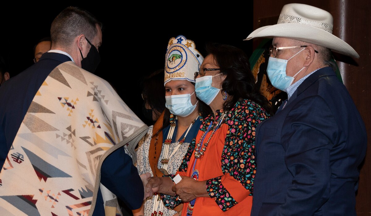 29th Attack Squadron honors Mescalero Apache Tribe during ceremony