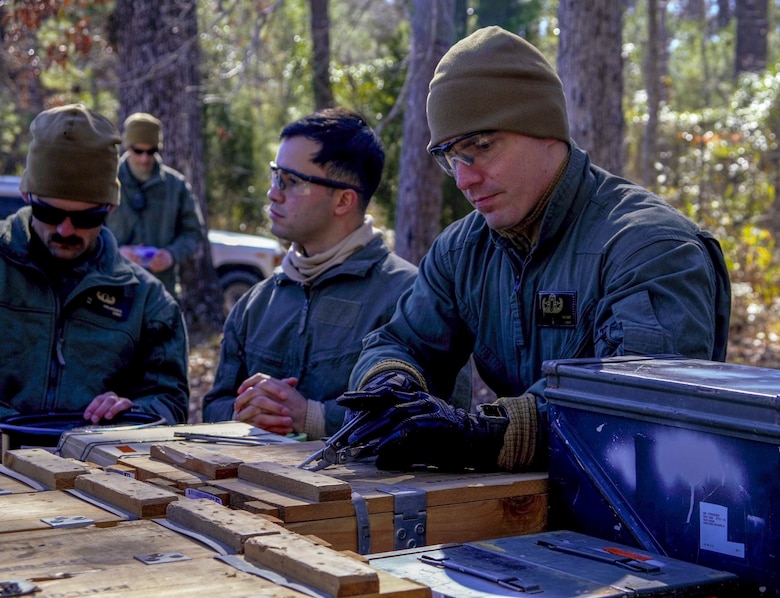 Training events are intended to familiarize Marines with explosives and how to execute procedures safely.
